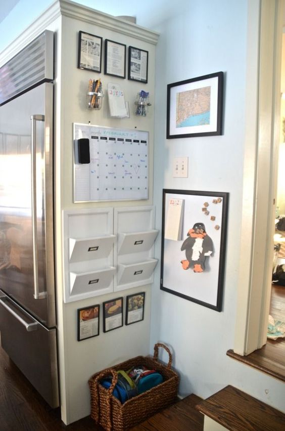 DIY Family Command Center. 