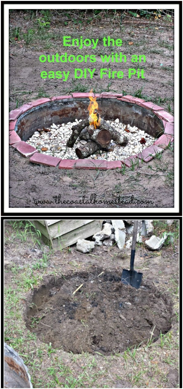 Easy $20 Fire Pit