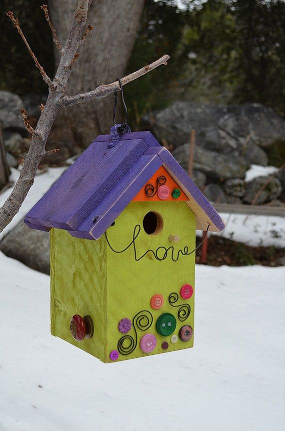 Decorative Wooden Bird Houses