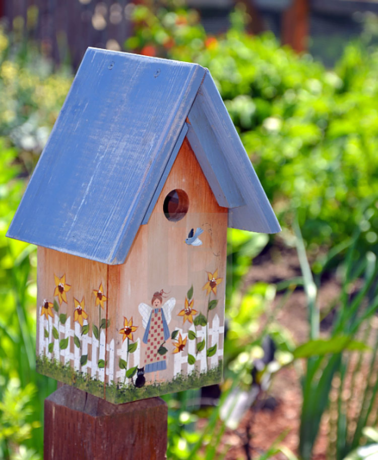 Decorative Wooden Bird Houses