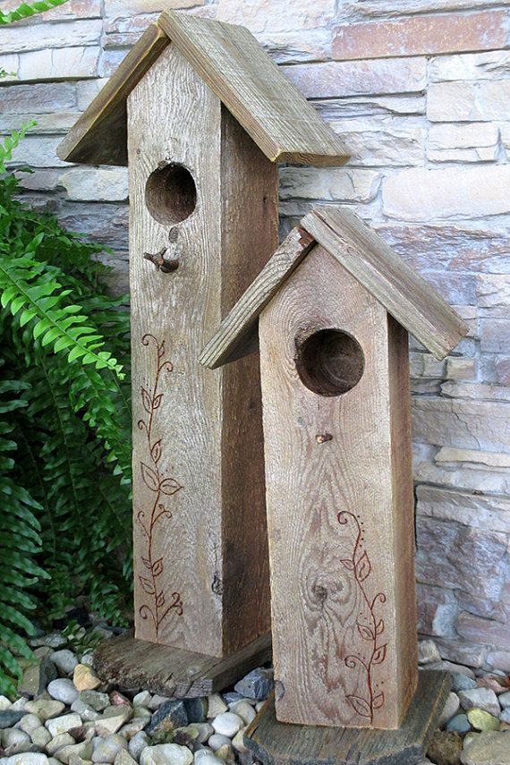 Decorative Wooden Bird Houses