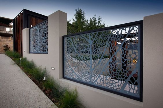 etched metal screen panels