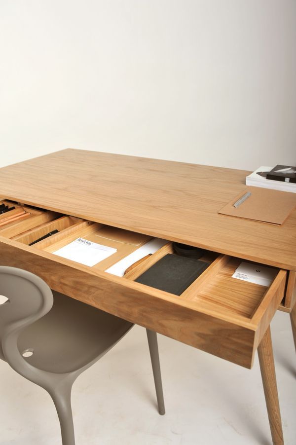 wooden desk