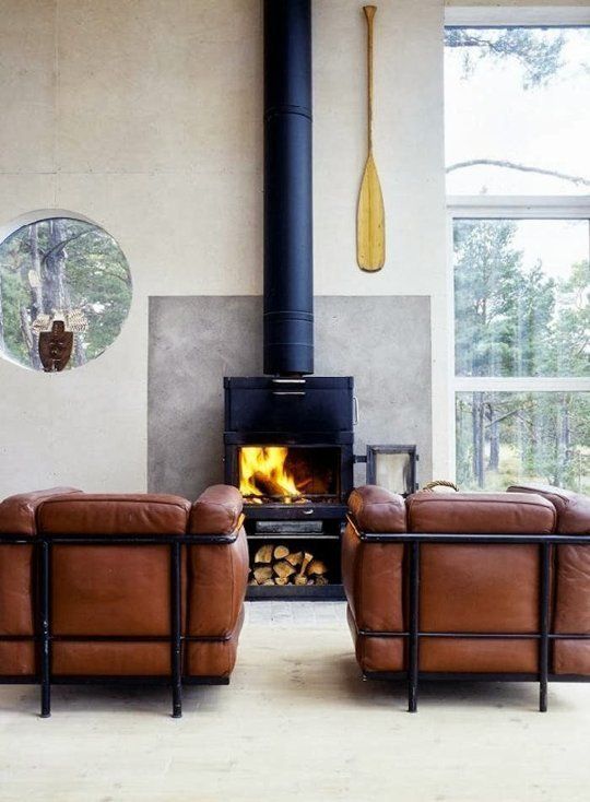 Wood Burning Stoves Great For Modern Houses