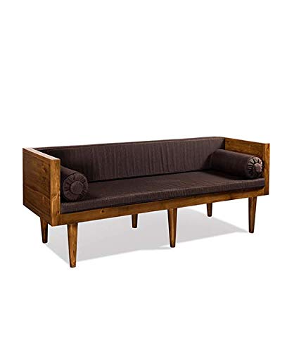 wooden sofa