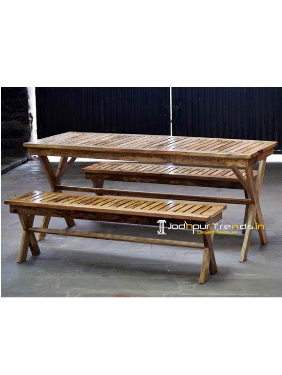 wooden table